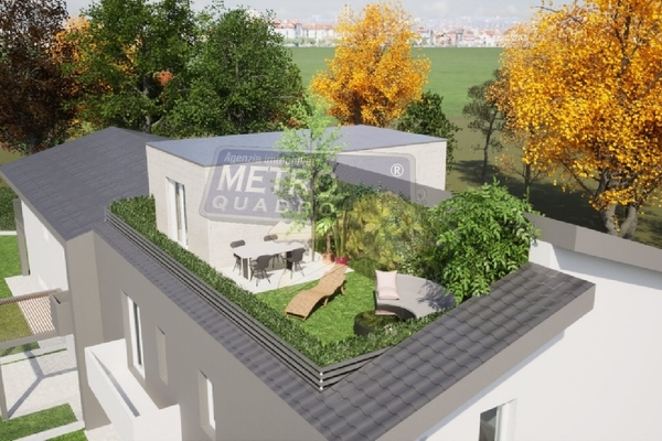 vista terrazzo attico - attico VILLAVERLA (VI)  